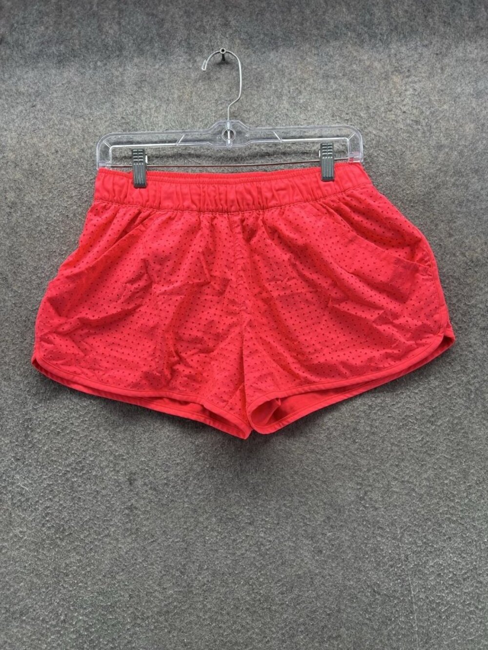 PUMA Shorts Womens Medium Pink 3 In Running Athletic Mesh Lined Pockets